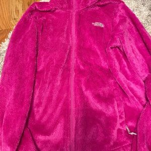 North face soft fleece jacket